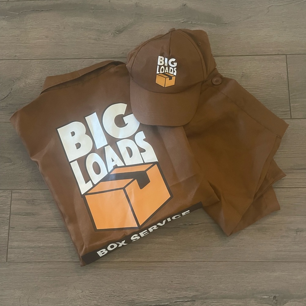 Mens UPS Halloween costume size large